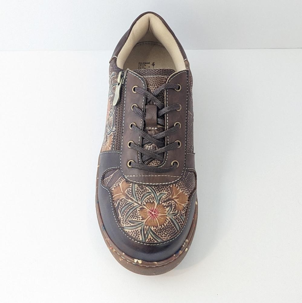 NWOT Spring Step L ' Artiste Leather Sneakers - Picture 3 of 16